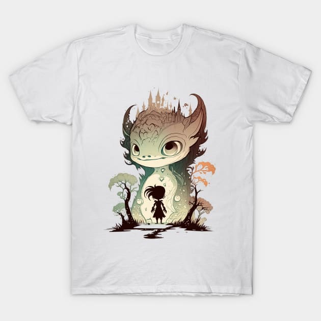 Mystical fantasy character. T-Shirt by AndreKENO